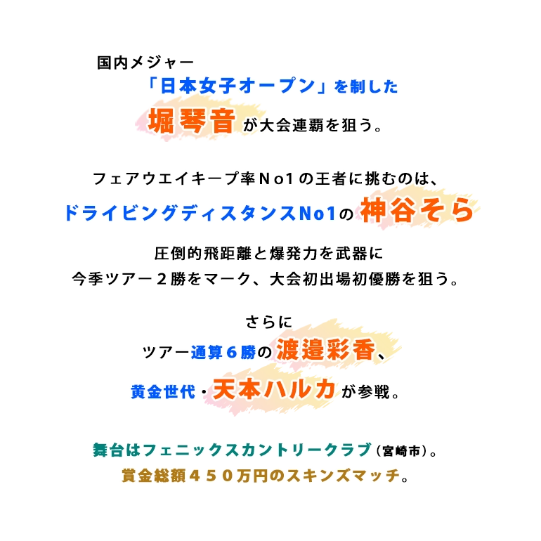 FBS女子プロチャレンジゴルフ概要